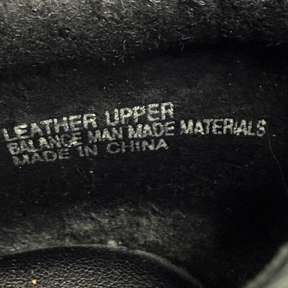 b.o.c.‎ Concept Leather Wedge Loafers 10M Black Minimalist Professional C78203